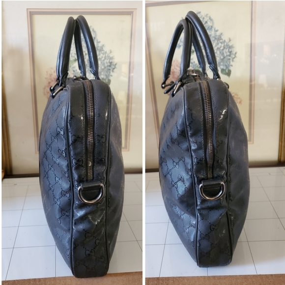 Gucci Convertible Briefcase GG Imprime B - Picture 9 of 11